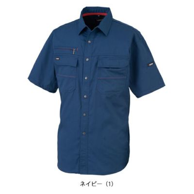 S～4L KANSAI 春夏作業服 作業着 半袖シャツ 20002