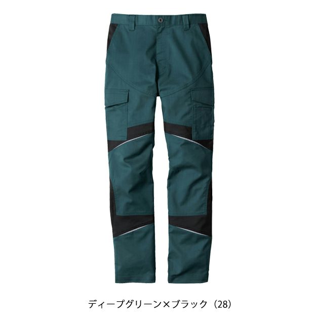 110～120 ビッグボーン 春夏作業服 作業着 カーゴパンツ EBA6173