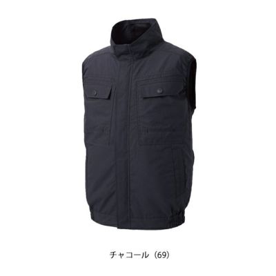 サンエス 空調作業服 作業着 空調風神服 ベスト KF92490