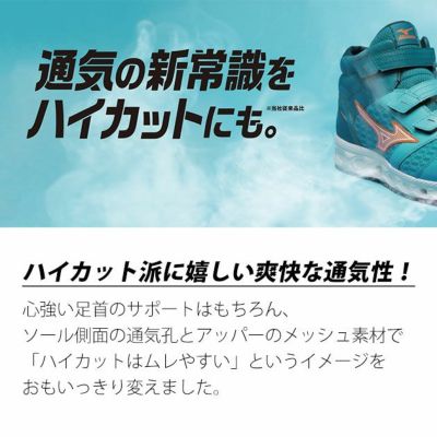 ミズノ 安全靴 オールマイティ VH21H F1GA2409