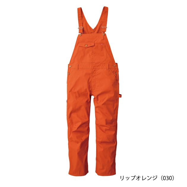 S～3L SUNDISC サンディスク 日の丸繊維 つなぎ服 作業着 ストレッチリップストップサロペット SD-8320