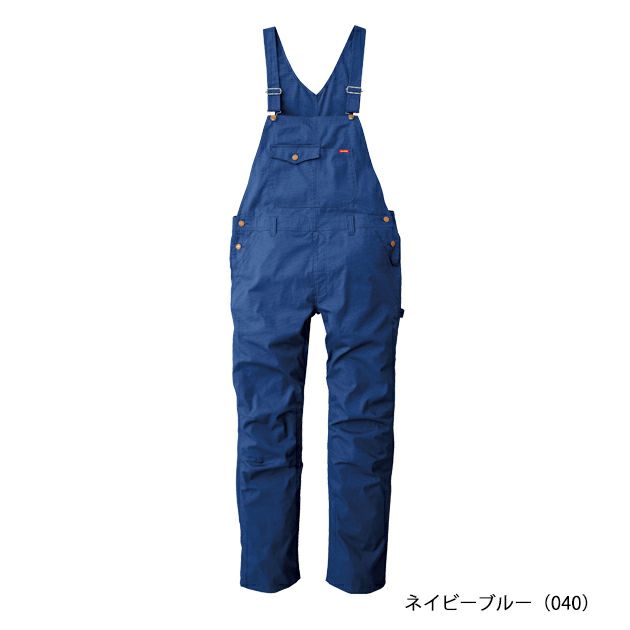 4L～5L SUNDISC サンディスク 日の丸繊維 つなぎ服 作業着 ストレッチリップストップサロペット SD-8320