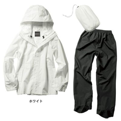 S～EL マック レインウェア パノラマバックインレインスーツ AS-5140