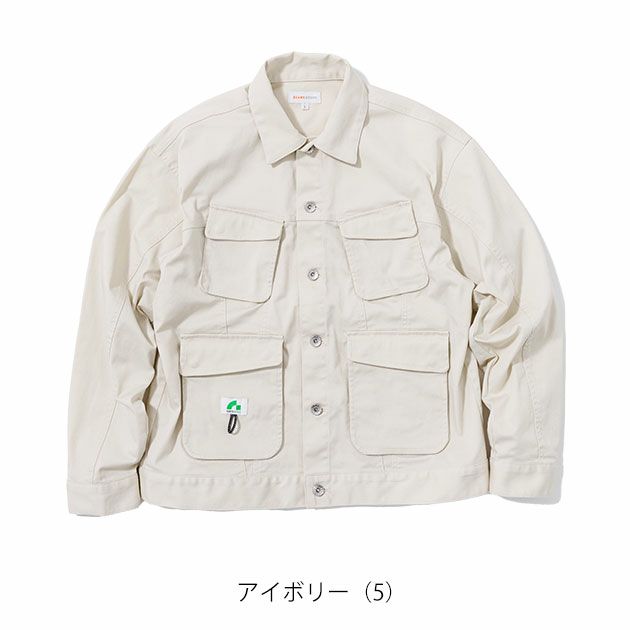 BEAMS ビームス 通年作業服 作業着 長袖ブルゾン 4702-00