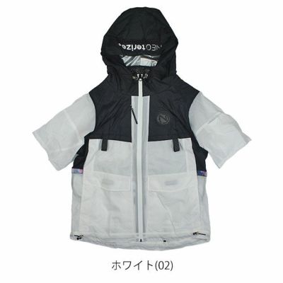 ネオテライズ NEOterize 空調作業服 作業着 AIRDUCT(エアーダクト) フーディー半袖ブルゾン AD-553