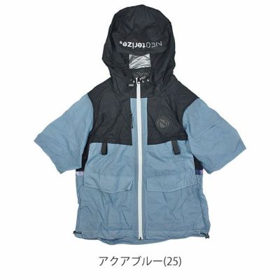 ネオテライズ NEOterize 空調作業服 作業着 AIRDUCT(エアーダクト) フーディー半袖ブルゾン AD-553