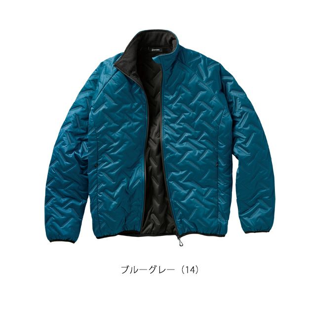 S～5L クロダルマ 防寒作業服 防寒着 防風中綿ストレッチジャケット 54387