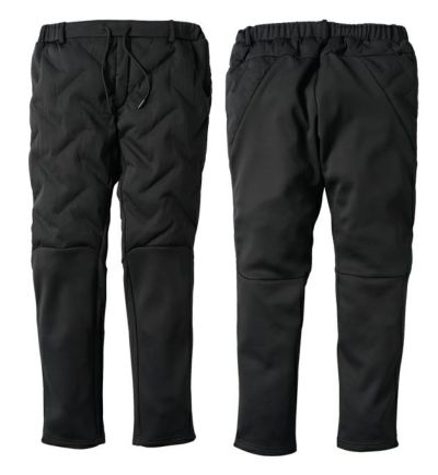 S～4L クロダルマ 防寒作業服 防寒着 中綿入アクティブパンツ DG601