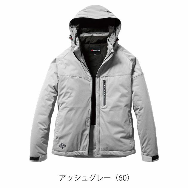 S～XL BURTLE バートル 防寒作業服 防寒着 ストレッチフーディ防寒ジャケット（ユニセックス） 3260