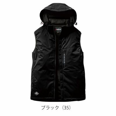 3XL BURTLE バートル 防寒作業服 防寒着 ストレッチフーディ防寒ベスト（ユニセックス） 3264