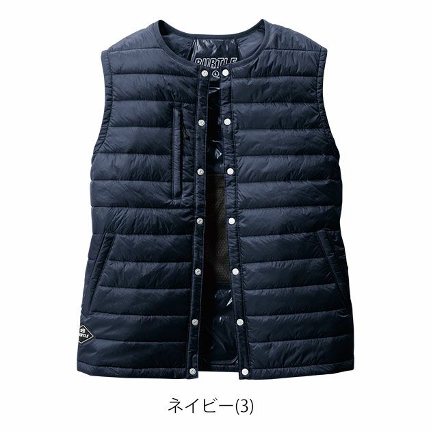 S～XL BURTLE バートル 電熱ベスト 作業着 ダウンベスト 2024年新作（ユニセックス） 3254