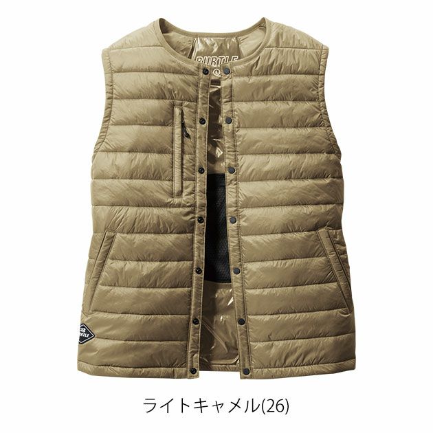 S～XL BURTLE バートル 電熱ベスト 作業着 ダウンベスト 2024年新作（ユニセックス） 3254
