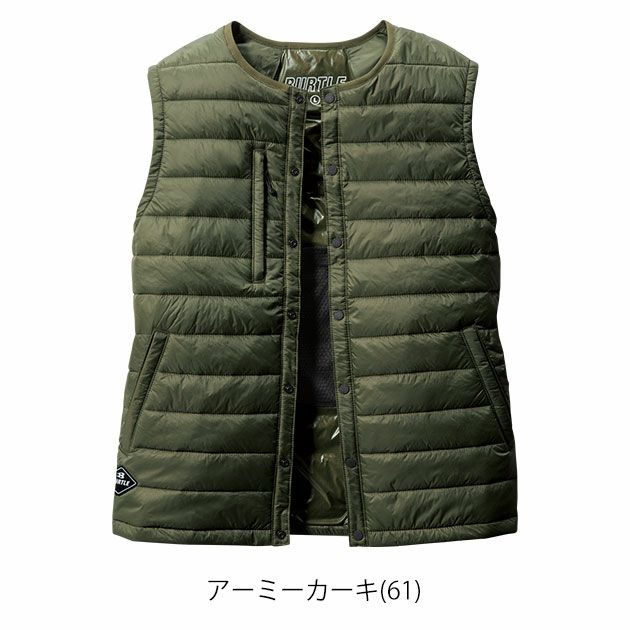 XXL BURTLE バートル 電熱ベスト 作業着 ダウンベスト 2024年新作（ユニセックス） 3254