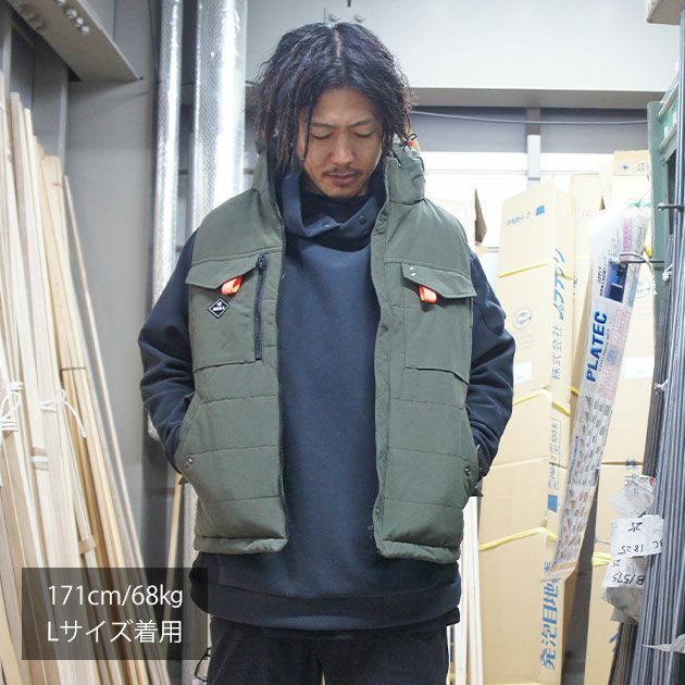 S～XL BURTLE バートル 電熱ベスト 作業着 防寒ベスト（ユニセックス） 5054
