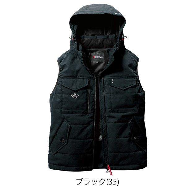 XXL BURTLE バートル 電熱ベスト 作業着 防寒ベスト（ユニセックス） 5054