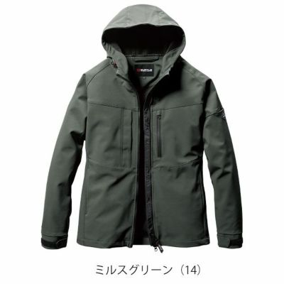 3XL BURTLE バートル 秋冬作業服 作業着 フーディジャケット（ユニセックス） 821