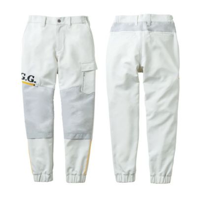 4L SOWA 桑和 秋冬作業服 作業着 レギンスジョガーパンツ（ノータック、脇ゴム） 0522-08