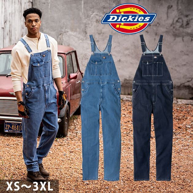 4L～5L Dickies ディッキーズ 作業着 春夏作業服 半袖つなぎ服 21-1811 