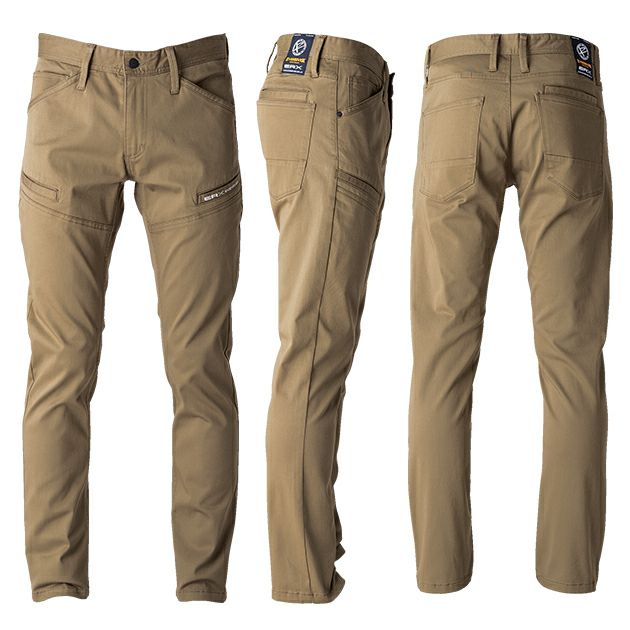 S～5L EVENRIVER イーブンリバー 秋冬作業服 作業着 ソリッドストレッチカーゴ US1602