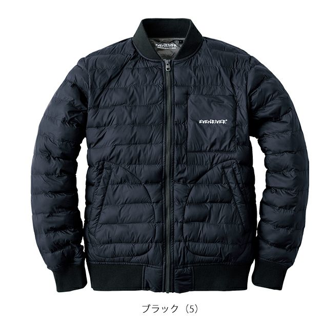 EVENRIVER イーブンリバー 秋冬作業服 作業着 ファイバーダウンフライトジャケット R129
