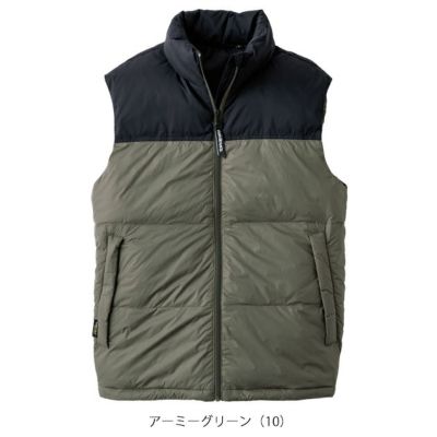 EVENRIVER イーブンリバー 秋冬作業服 作業着 コーデュラダウンベスト GR2005