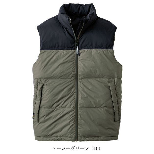 EVENRIVER イーブンリバー 秋冬作業服 作業着 コーデュラダウンベスト GR2005