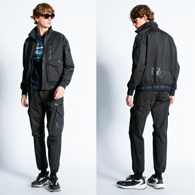 アイズフロンティア 秋冬作業服 作業着 ヘビージャージーストレッチジョガーパンツ 5119