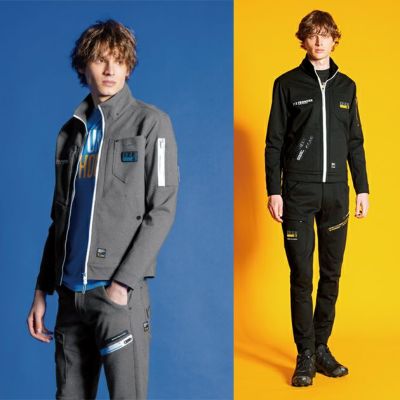 アイズフロンティア 秋冬作業服 作業着 ヘビージャージーワークジャケット 5350J