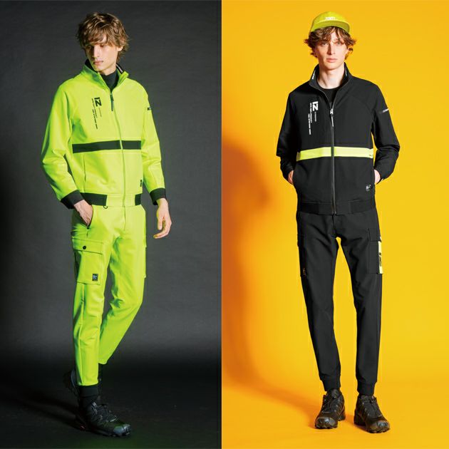 アイズフロンティア 秋冬作業服 作業着 ネオフューチャーA.D.ストレッチジョガーパンツ 3363