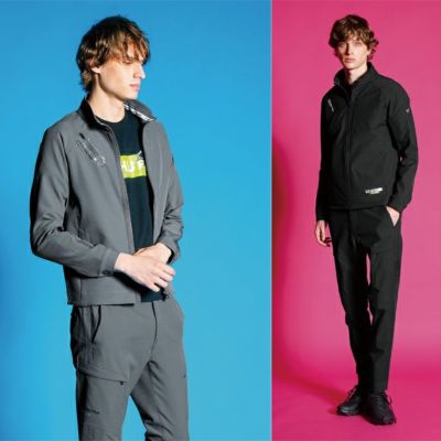 アイズフロンティア 秋冬作業服 作業着 エアーレイヤーA.D.ストレッチジョガーパンツ 3843