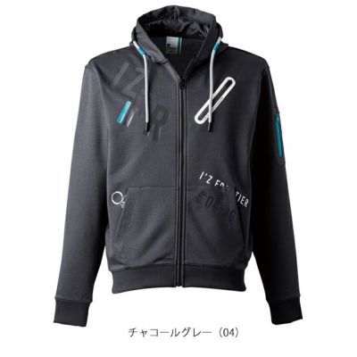 アイズフロンティア 秋冬作業服 作業着 P.D.ストレッチスウェットフルジップパーカー 8910