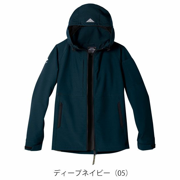 S～4L シンメン 秋冬作業服 作業着 バルキーライト4WAYストレッチフーディー 02481