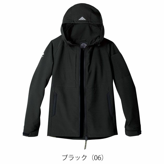 S～4L シンメン 秋冬作業服 作業着 バルキーライト4WAYストレッチフーディー 02481