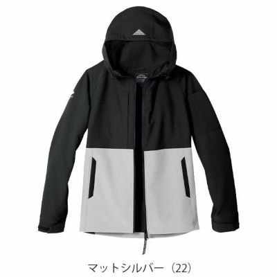 5L シンメン 秋冬作業服 作業着 バルキーライト4WAYストレッチフーディー 02481