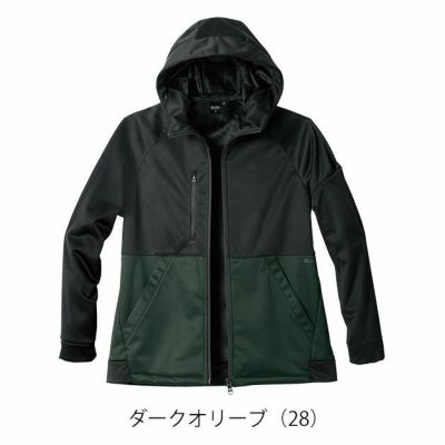 S～4L シンメン 防寒作業服 防寒着 ネオベルベッティフリースパーカー 06490