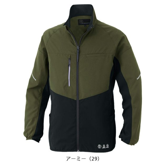 3L CO-COS コーコス 秋冬作業服 作業着 エコ ボトルテック ストレッチジャケット AE-3020