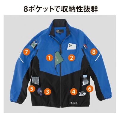 4L～6L CO-COS コーコス 秋冬作業服 作業着 エコ ボトルテック ストレッチジャケット AE-3020