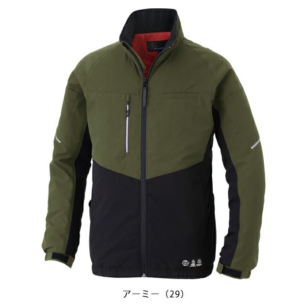 3L CO-COS コーコス 防寒作業服 防寒着 エコ ボトルテック ストレッチウォームジャケット AE-3220