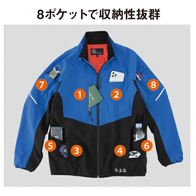 4L～6L CO-COS コーコス 防寒作業服 防寒着 エコ ボトルテック ストレッチウォームジャケット AE-3220