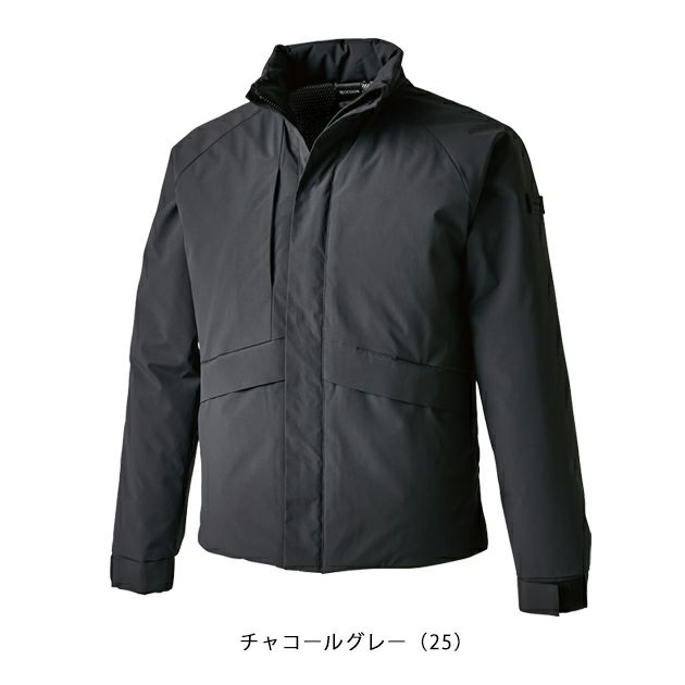 5L～6L TSDESIGN 藤和 防寒作業服 防寒着 ファイバーダウンジャケット 84736