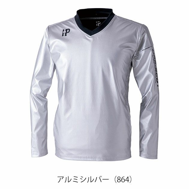 S～4L 中国産業 防寒作業服 防寒着 HOP-SCOT フレクシーヒートPU アルミ防風ストレッチシャツ 700201