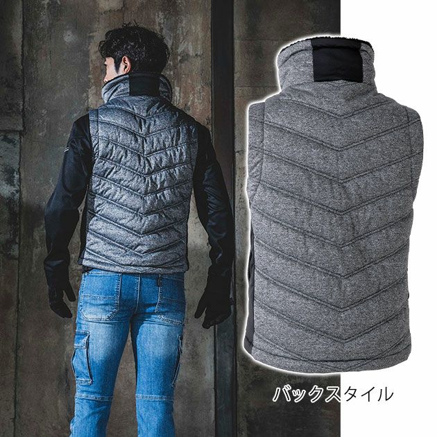 M～4L DOGMAN ドッグマン 防寒作業服 防寒着 フレックスライトネックウォーマーベスト 811002