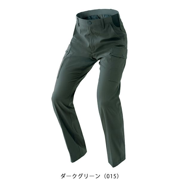6L アイトス 秋冬作業服 作業着 ワークパンツ（ノータック）（男女兼用） AZ-4120