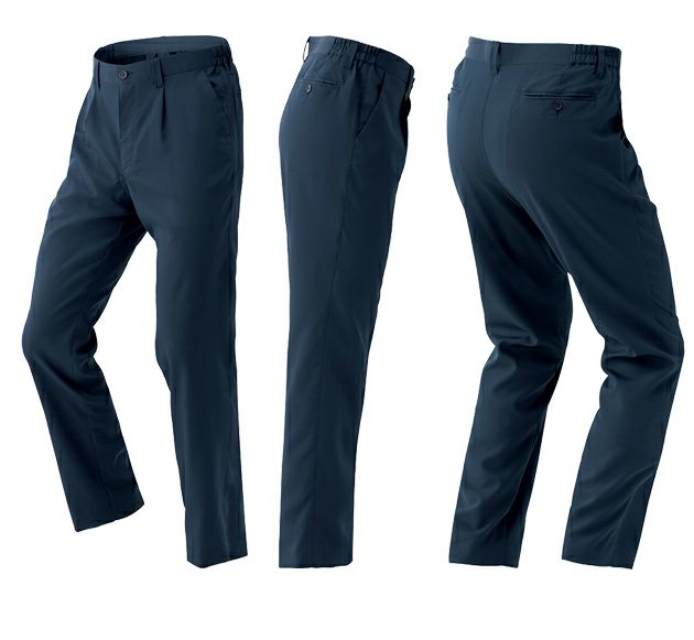 アイトス 秋冬作業服 作業着 原着ストレッチシャーリングパンツ(１タック)(男女兼用) AZ-50504