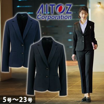 5～15 アイトス 秋冬作業服 作業着 レディースジャケット 46010