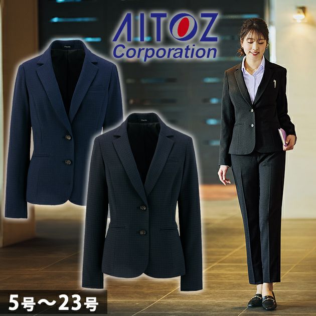 5～15 アイトス 秋冬作業服 作業着 レディースジャケット 46010