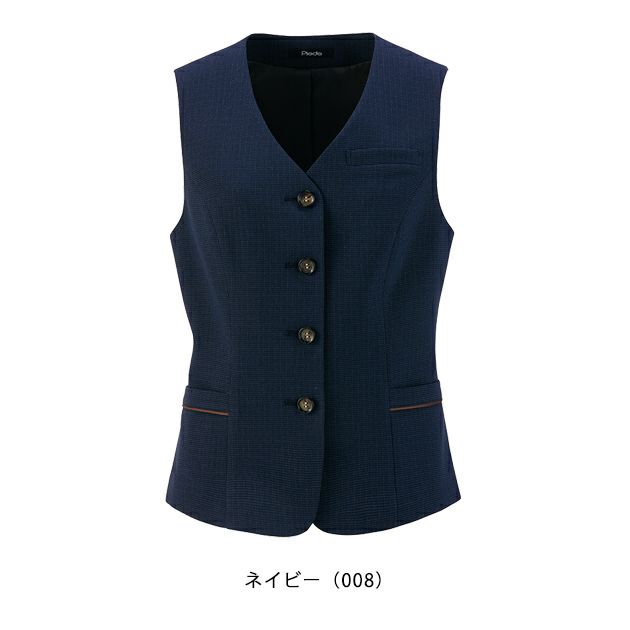 5～15 アイトス 秋冬作業服 作業着 レディースベスト 46011