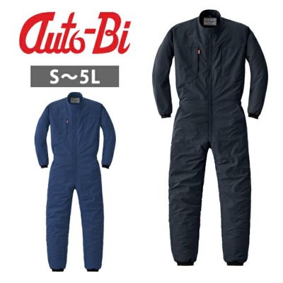S～LL AUTO-BI 山田辰 秋冬作業服 作業着 つなぎ服 24040