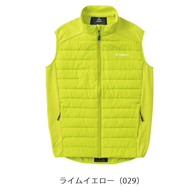 アイトス 防寒作業服 防寒着 TULTEX グラフェン中綿ニットコンビベスト 23570