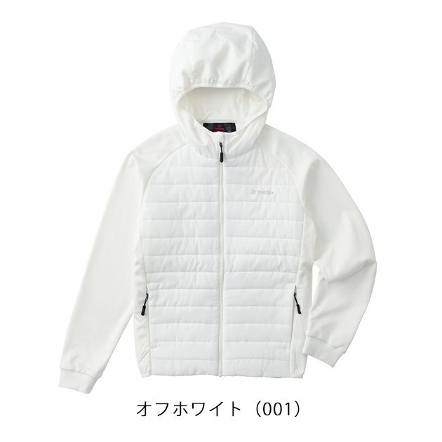 アイトス 防寒作業服 防寒着 TULTEX グラフェン中綿ニットコンビパーカ(レディース) 23593